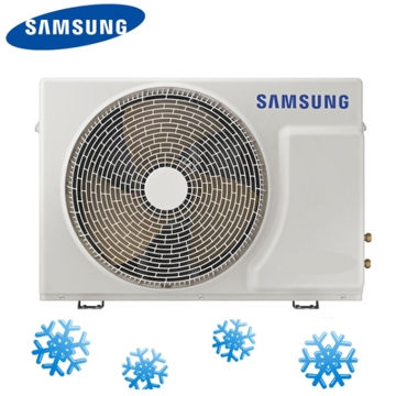 ინვერტორული SAMSUNG  (გარე ბლოკი)  AR24MSFPAWQXER (24 BTU) 70-80 კვ2