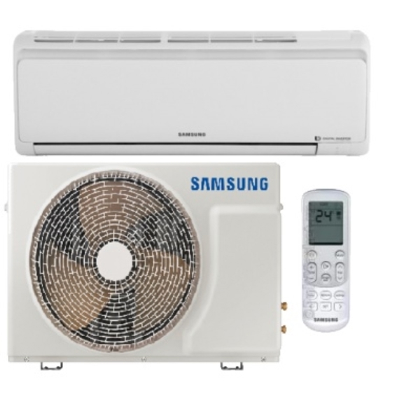 ინვერტორული SAMSUNG  (გარე ბლოკი)  AR24MSFPAWQXER (24 BTU) 70-80 კვ2