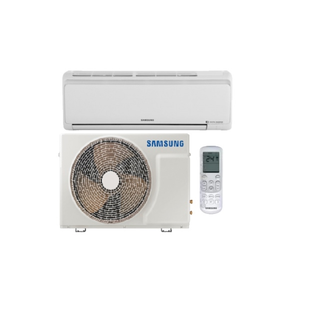 ინვერტორული SAMSUNG  (გარე ბლოკი)  AR24MSFPAWQXER (24 BTU) 70-80 კვ2