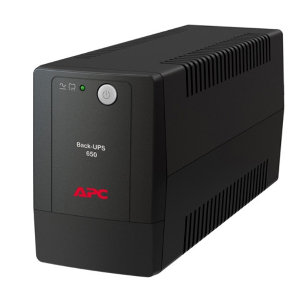 უწყვეტი კვების წყარო APC Back-UPS 650VA, 230V, AVR, Schuko Sockets