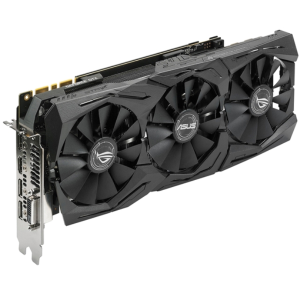 ვიდეო დაფა PCI EXPRESS 8GB ASUS  STRIX-GTX 1080 GAMING ,8GB, GDDR5X, DVI, HDMIX2, VGA, DISPLAY PORT X2