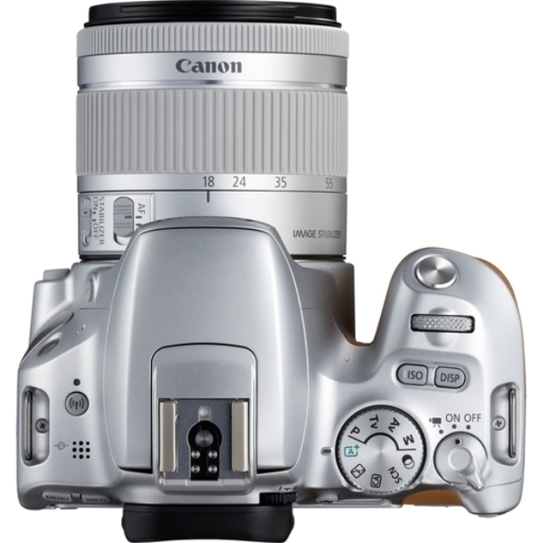 ფოტოაპარატი CANON EOS 200D EF-S 18-55 IS STM  , 24.2MP,  DIGIC 7, 3.0" LCD, SD, FHD WHITE