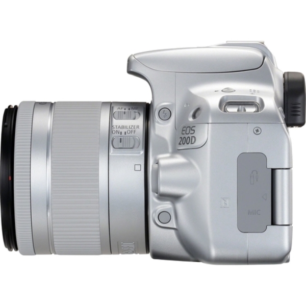 ფოტოაპარატი CANON EOS 200D EF-S 18-55 IS STM  , 24.2MP,  DIGIC 7, 3.0" LCD, SD, FHD WHITE