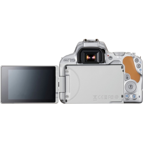 ფოტოაპარატი CANON EOS 200D EF-S 18-55 IS STM  , 24.2MP,  DIGIC 7, 3.0" LCD, SD, FHD WHITE