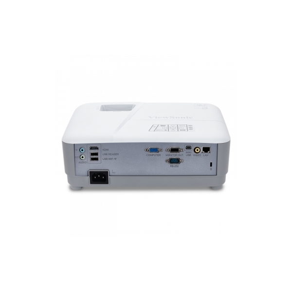  VIEWSONICPJD6550LW WXGA (1280X800), 3300 LUMENS, 22,000:1 CONTRAST, NETWORK AND OPTIONAL WIRELESS (WPG-300 HDMI WIFI DONGLE), NEW CURVED DESIGN - WHI