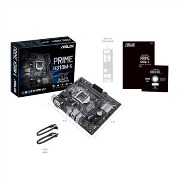 დედა დაფა Asus PRIME H310M-K Processor family Intel Processor socket LGA1151 DDR4