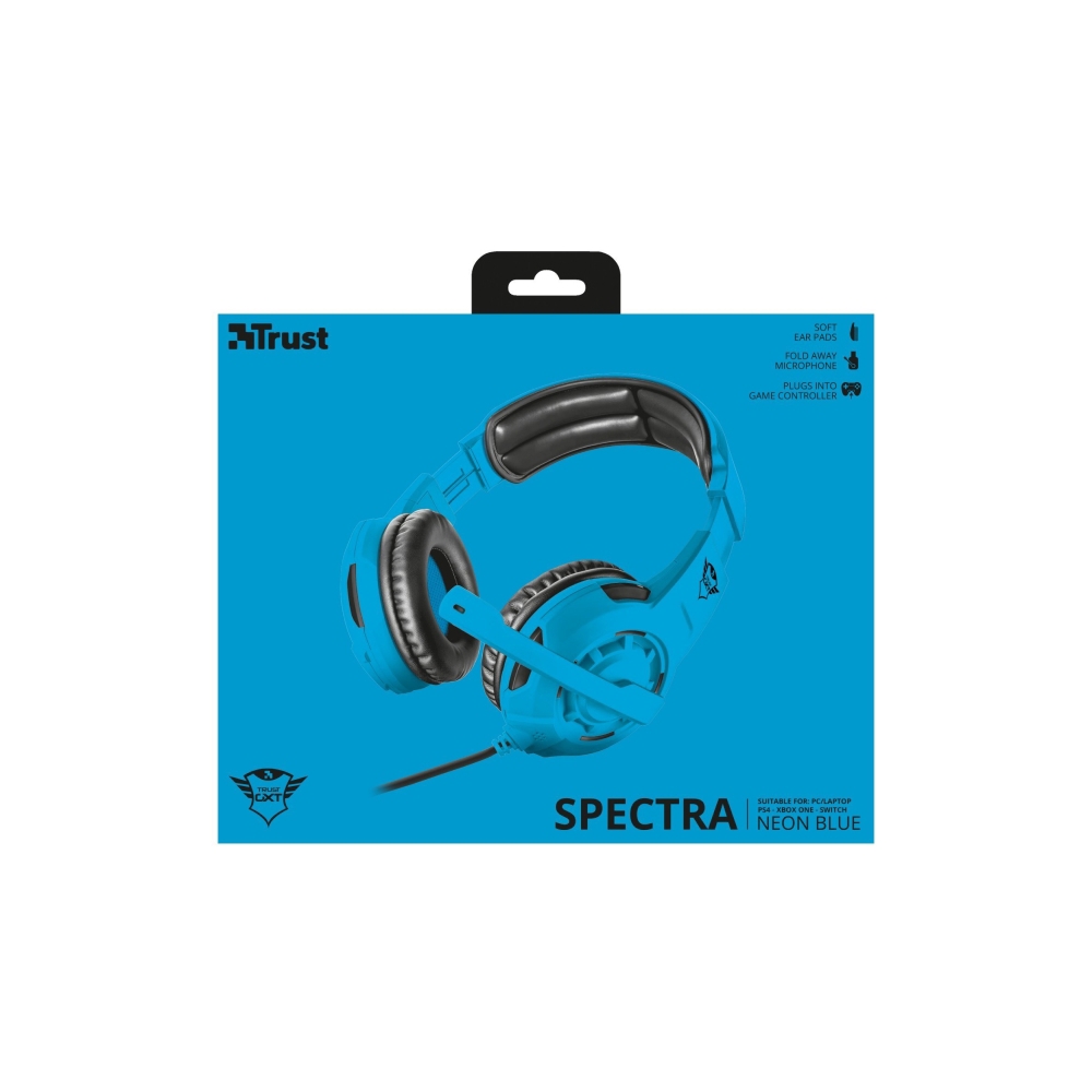 ყურსასმენი TRUST GXT 310-SB SPECTRA GAMING HEADSET - BLUE