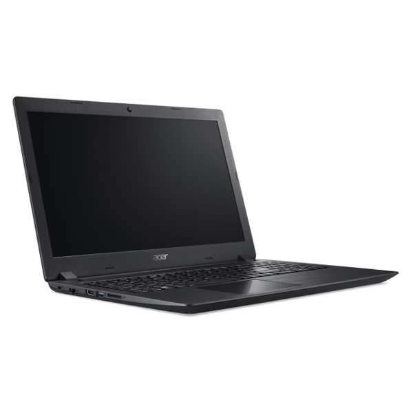 ნოუთბუქი Acer A315-21G-481A, black AMD A7-Series A4-9120, 15,6" HD 1366 x 768 LED,Webcam with Mic, AMD Radeon 520,4GB DDR4,500GB HDD, No DVD, SD card Reader, 