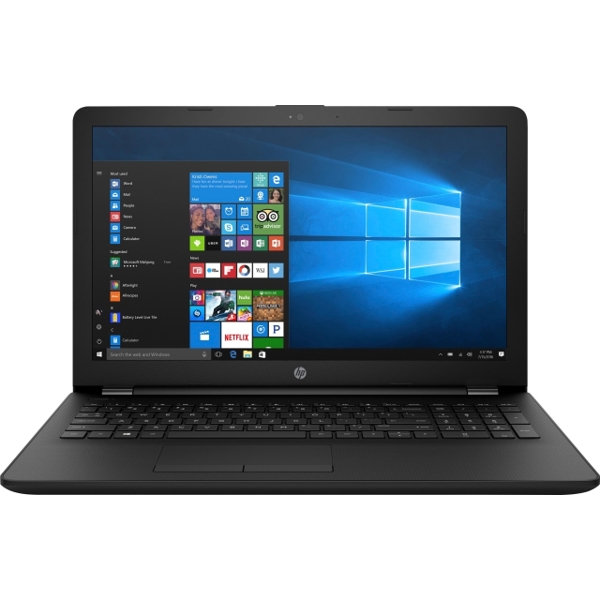 ნოუთბუქი HP COMPAQ HP 15  HD 15.6" BLACK  E2-9000E,4GB,500GB, NO ODD,FREEDOS