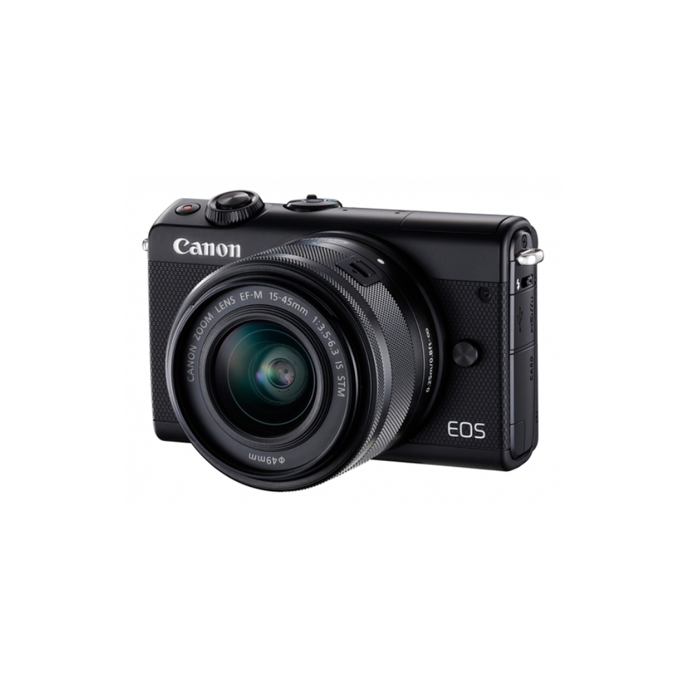 ციფრული ფოტოაპარატი CANON EOS M100 15-45MM IS STM BLACK ,CMOS ,24.2MG SDSDHCSDXC