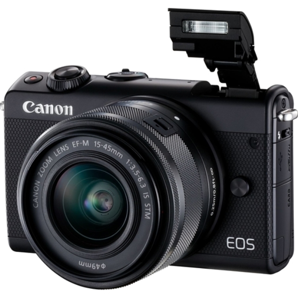 ციფრული ფოტოაპარატი CANON EOS M100 15-45MM IS STM BLACK ,CMOS ,24.2MG SDSDHCSDXC