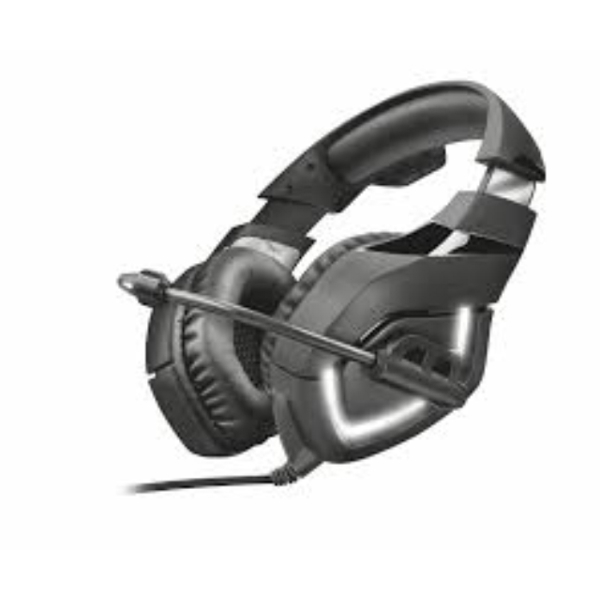 ყურსასმენი TRUST GXT 380 DOXX ILLUMINATED GAMING HEADSET USB/3,5 / Volume Control.- black