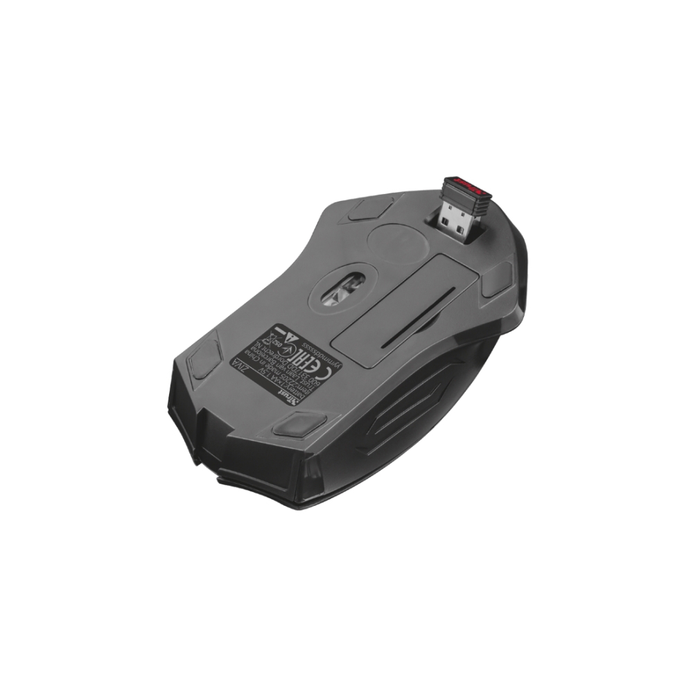 მაუსი TRUST - ZIVA Speed select button 600/1000/1200 dpi / 10m wireless range (2.4 GHz) WIRELESS GAMING MOUSE