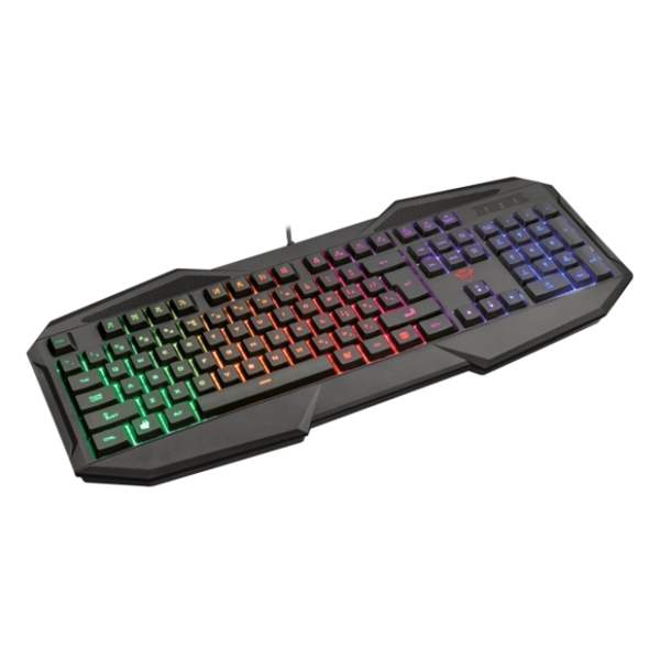 კლავიატურა TRUST - GXT 830-RW AVONN / Cable length main cable 140 cm / Rainbow Wave illumination with adjustable brightness GAMING KEYBOARD