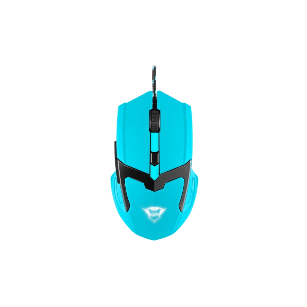 მაუსი TRUST GXT790-SB SPECTRA GAMING BUNDLE / Gaming mouse + Gaming headset + Mousepad - BLUE