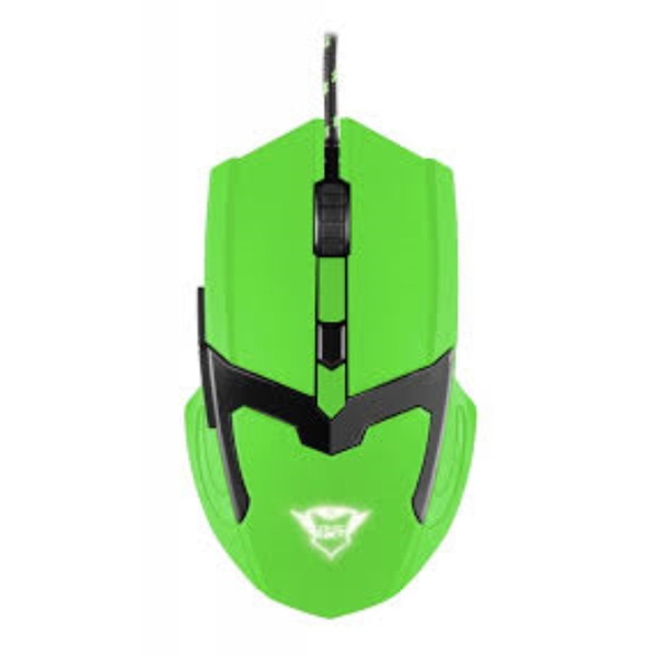 მაუსი TRUST GXT790-SB SPECTRA GAMING BUNDLE / Gaming mouse + Gaming headset + Mousepad - GREEN