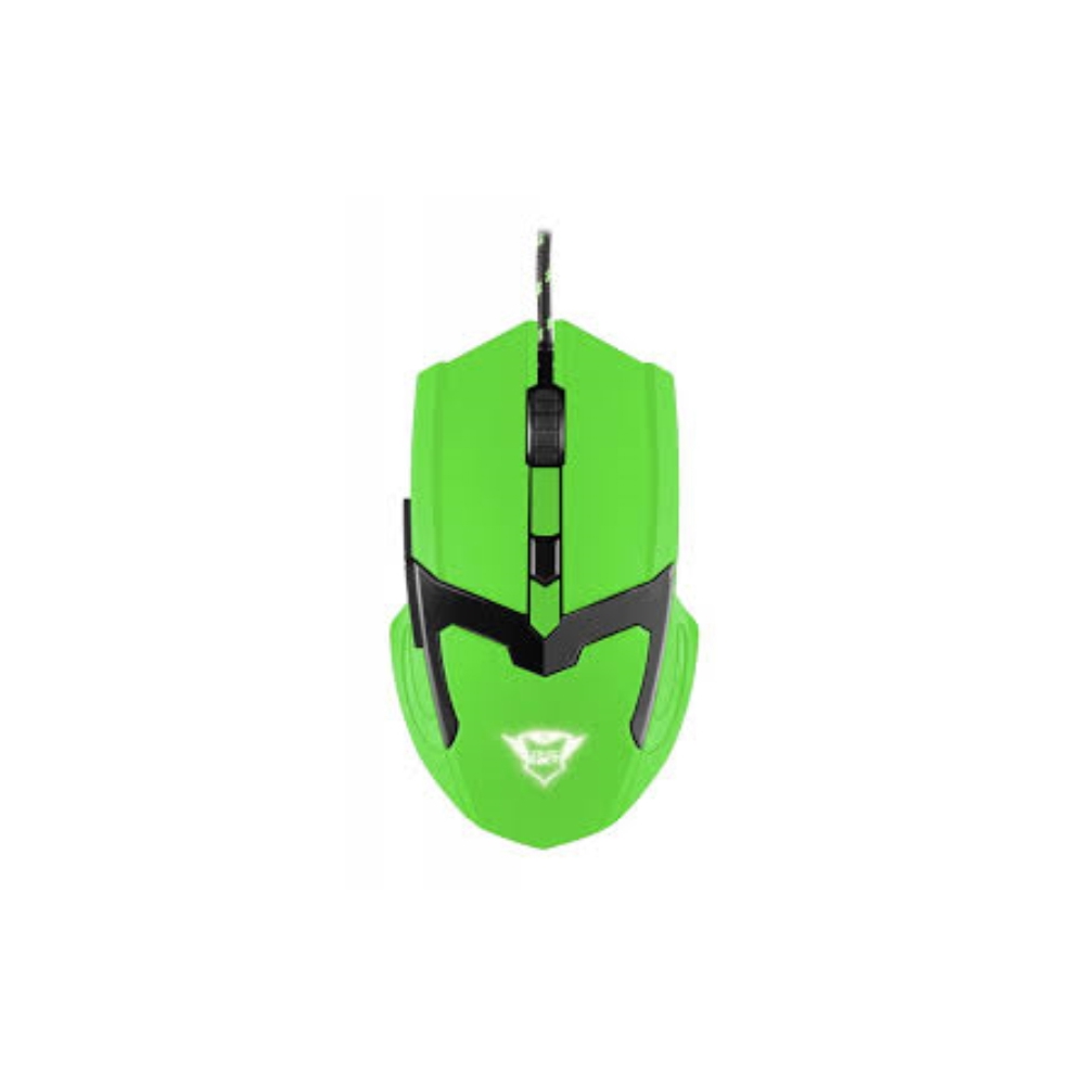მაუსი TRUST GXT790-SB SPECTRA GAMING BUNDLE / Gaming mouse + Gaming headset + Mousepad - GREEN