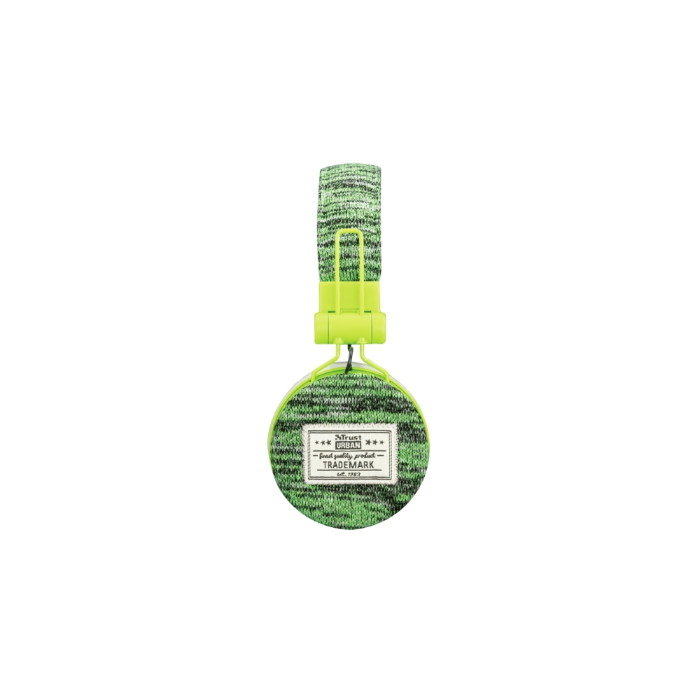 ყურსასმენი TRUST FYBER HEADPHONES - SPORTS GREEN