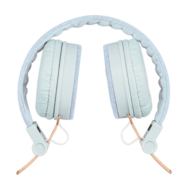 ყურსასმენი TRUST FYBER HEADPHONES - LIGHT DENIM