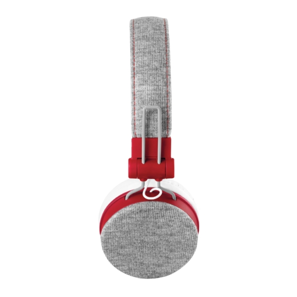 ყურსასმენი TRUST FYBER HEADPHONES - GREY/RED