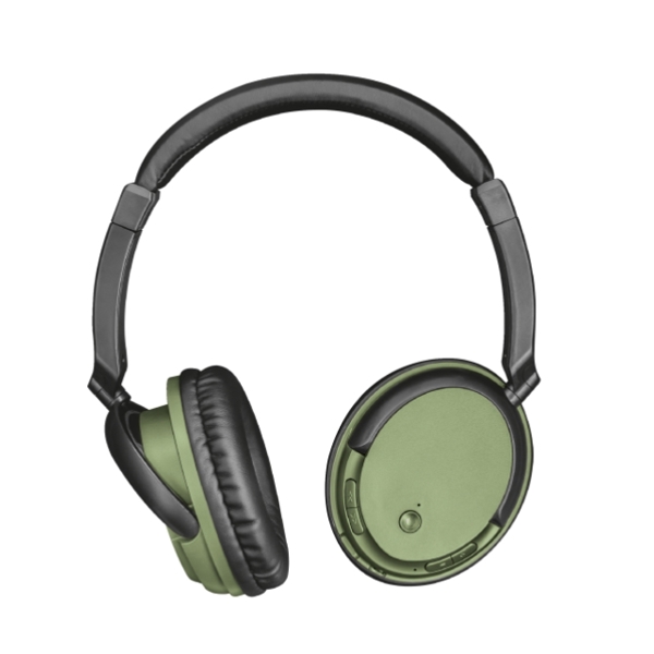 ყურსასმენი TRUST KODO BLUETOOTH WIRELESS HEADPHONE - OLIVE METALLIC