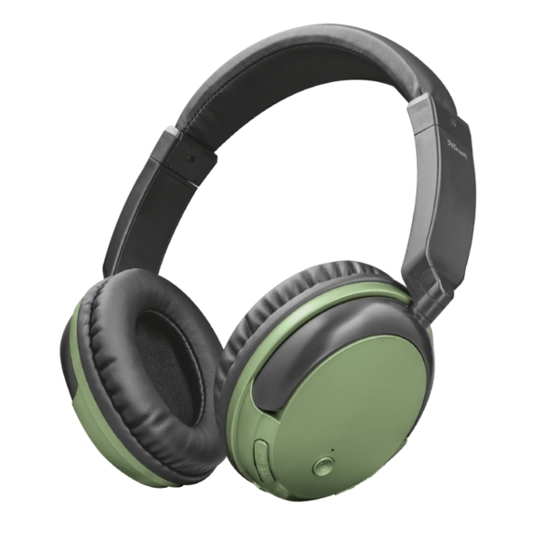 ყურსასმენი TRUST KODO BLUETOOTH WIRELESS HEADPHONE - OLIVE METALLIC