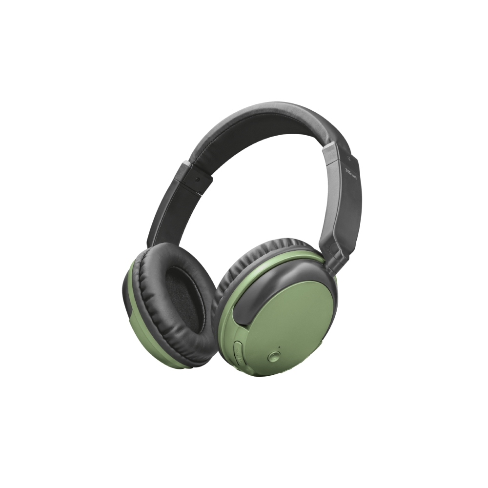 ყურსასმენი TRUST KODO BLUETOOTH WIRELESS HEADPHONE - OLIVE METALLIC