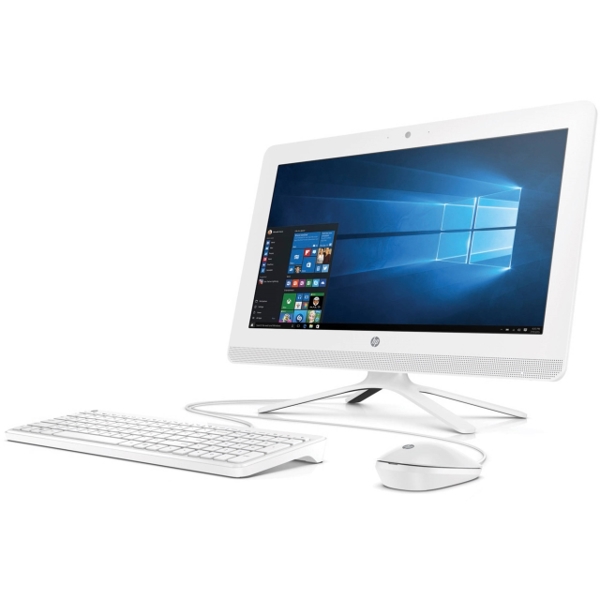 All in One კომპიუტერი HP COMPAQ HP 20  ALL-IN-ONE, 20 "  , CEL J3060, 4GB, 500GB, DVD-RW, DOS, WHITE