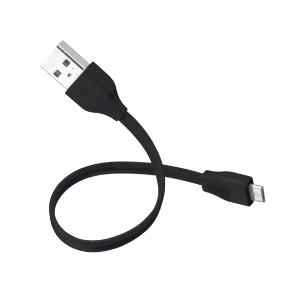 USB კაბელი TRUST UR MICRO-USB CABLE 20CM -LIME