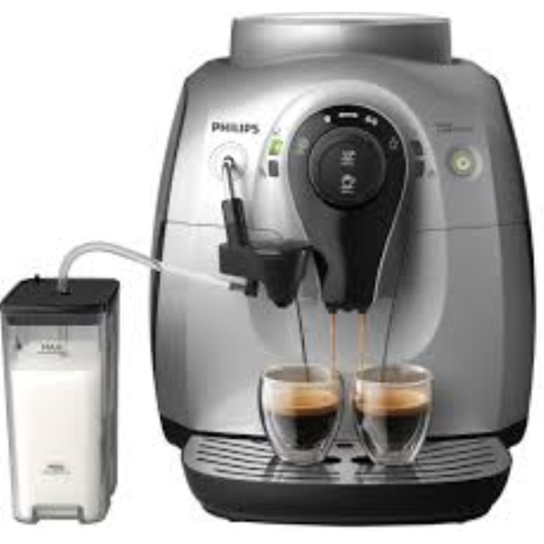 PHILIPS HD8654/59, 1L, Coffe Machine, Silver