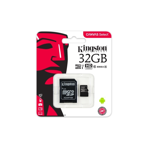 მეხსიერების ბარათი KINGSTON SDCS32GB 32GB