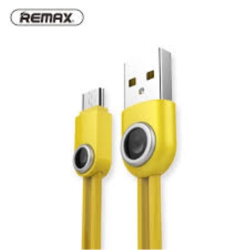 USB კაბელი Remax Lemen Data Cable RC-101m for Micro USB Yellow