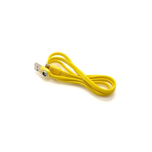 USB კაბელი Remax Lemen Data Cable RC-101m for Micro USB Yellow