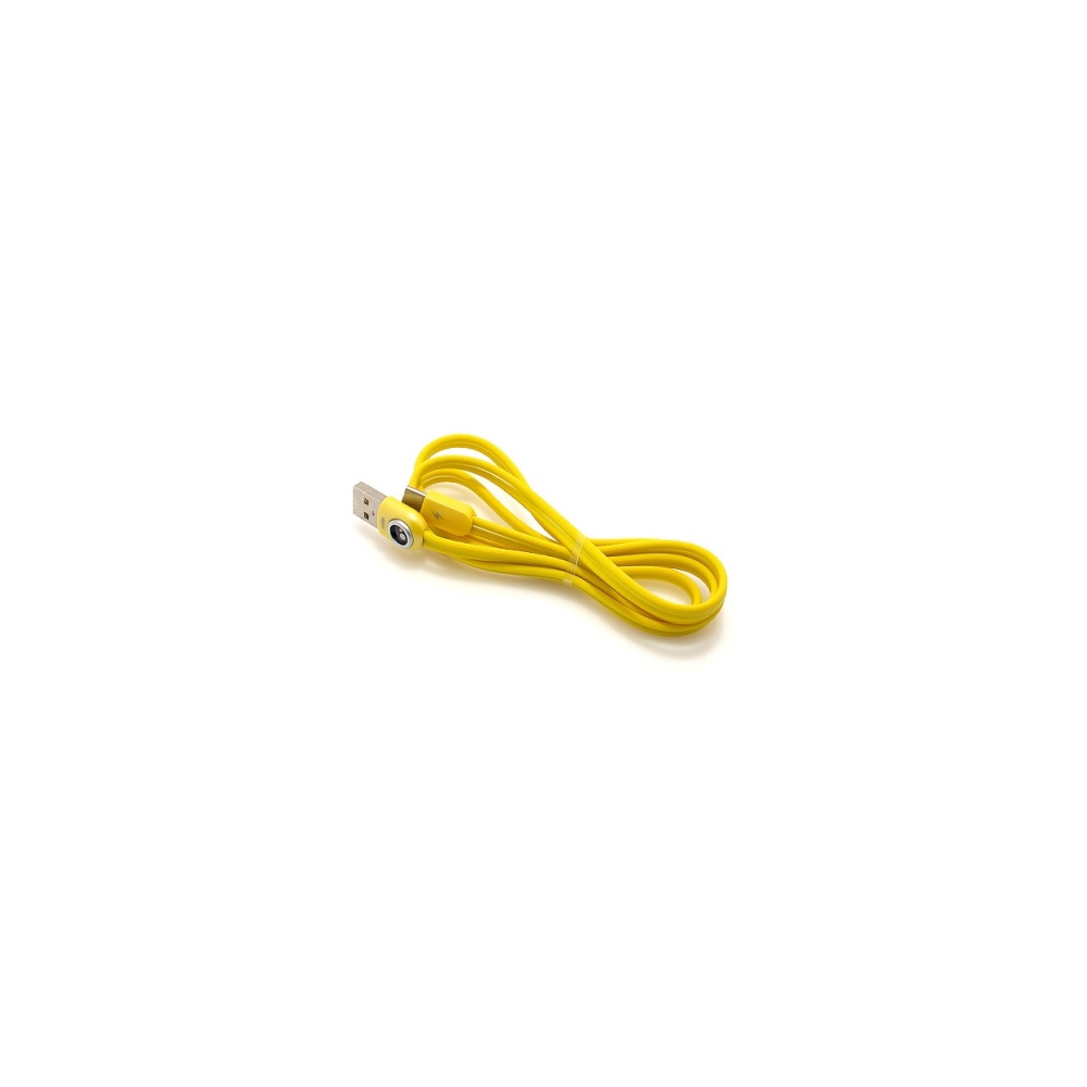 USB კაბელი Remax Lemen Data Cable RC-101m for Micro USB Yellow
