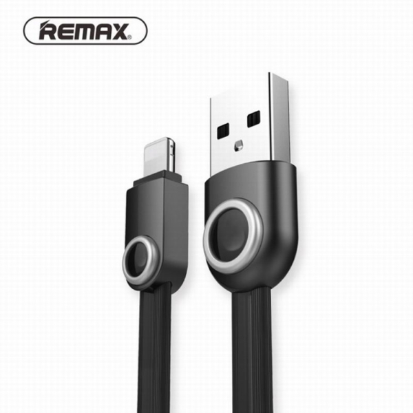 USB კაბელი Remax Lemen Data Cable RC-101i for Lightning Black