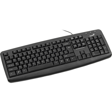 კლავიატურა KB-110X Genius Water Resistant Keyboard PS/2 Black