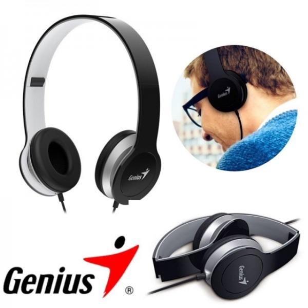 ყურსასმენი Genius super lightweight and foldable headset HS-M430 Black