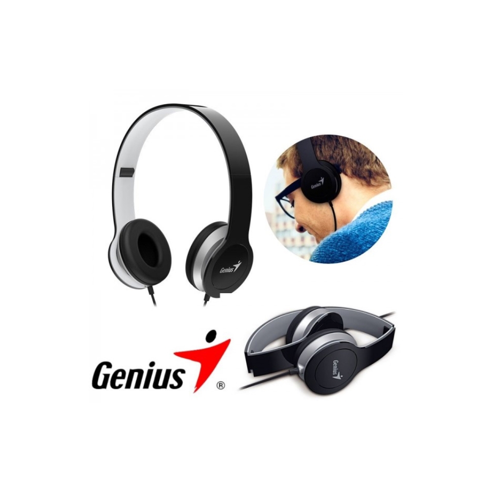 ყურსასმენი Genius super lightweight and foldable headset HS-M430 Black