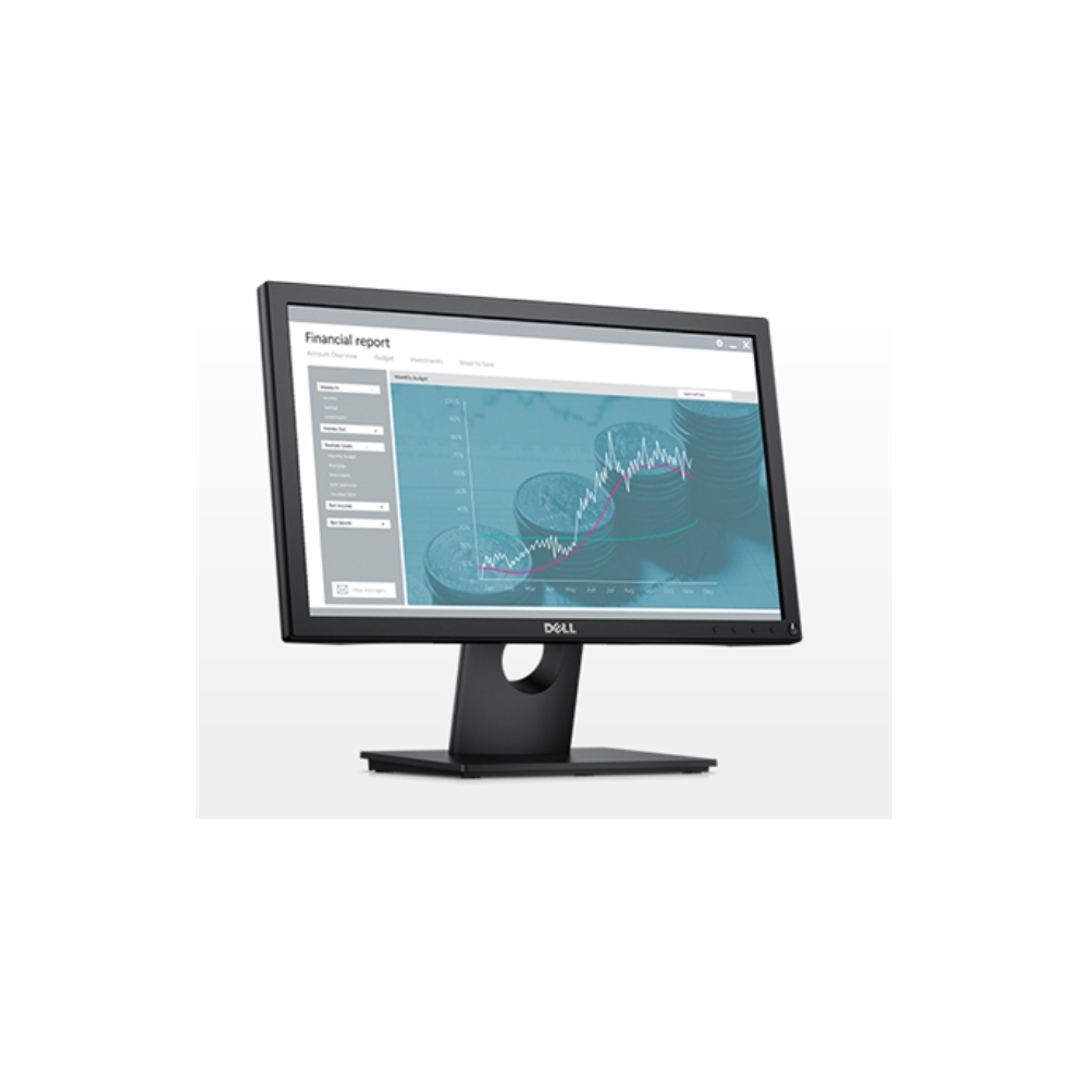 მონიტორი Dell E1916HV 18.5 " TN HD 1366 x 768 pixels 16:9 5 ms 200 cd/m² Black VGA