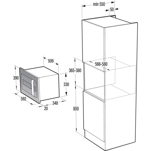 GORENJE - BM235ORAW