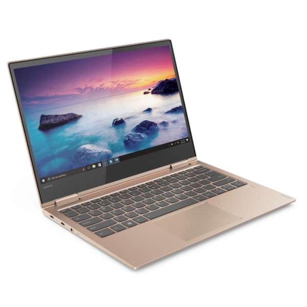 ნოუთბუქი IDEAPAD YOGA 730  13.3"  FHD COPPER  I7-8550U, 8GB, 256GB,INTEGRATED. WIN10H