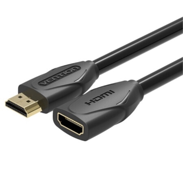 HDMI კაბელი VENTION VAA-B06-B150 HDMI Extension Cable 1.5M Black