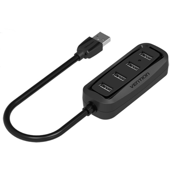 USB ჰაბი VENTION VAS-J43-B100 Mini USB 2.0 Cable