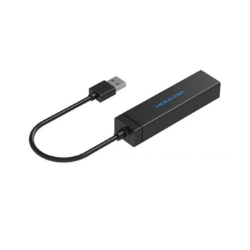 USB ჰაბი VENTION VAS-J36-N USB2.0 4-Port HUB ABS Shell