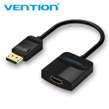 ადაპტერი VENTION HBGBB DP to HDMI Converter 0.15M Black