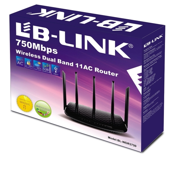 როუტერი LB-link  BL-WDR3750