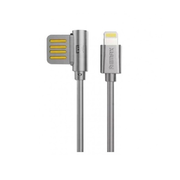 მობილურის დამტენი REMAX Rayen Data Cable Lighting RC-075i Silver