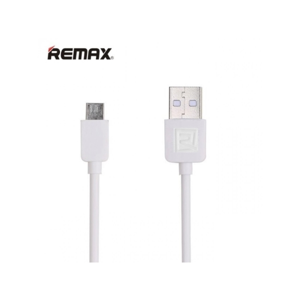 მობილურის დამტენი REMAX Light Cable Micro-USB 1M RC-06m WHITE