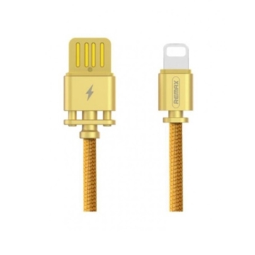 მობილურის დამტენი Remax Dominator Fast Charging data cable RC-064i Gold