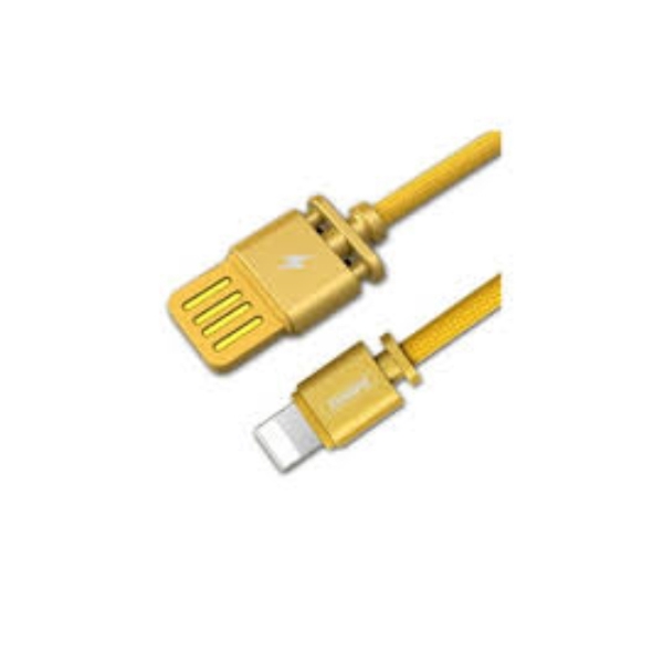 მობილურის დამტენი Remax Dominator Fast Charging data cable RC-064i Gold